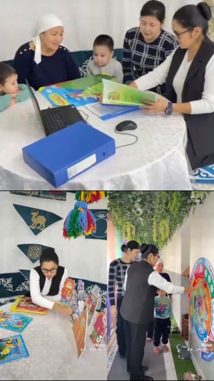 "Бала өміріндегі ертегінің рөлі" қазақ тілі жетекшісі